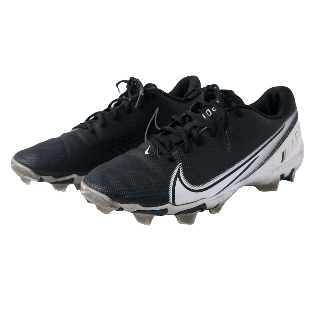 Nike Vapor Edge Shark CD0074-001 Men's US 11 Shoes Black White Football Cleats